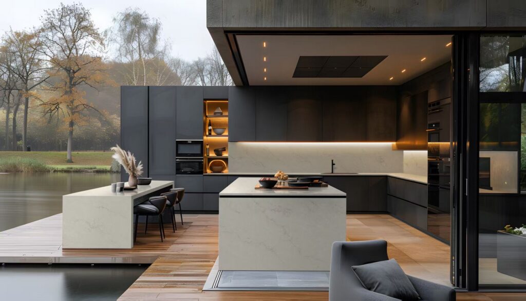 Bianco Corte outdoor kitchen